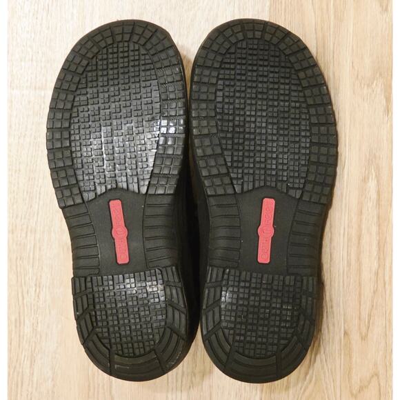 Orthofeet Dolomite Mens Size 8 4E X-Wide Black Leather Work Shoes Steel Toe - Picture 6 of 10